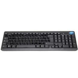 Simpletek Tastiera AZERTY Francese wireless Mouse + Keyboard with Stickers 1000 DPI 2.4G Nano reciever