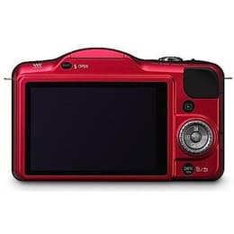 Lumix DMC-GF3 - Rosso/Nero + Panasonic Lumix G Vario 14-42mm f/3.5-5.6 ASPH f/3.5-5.6