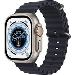 Apple Watch (Ultra) 2022 GPS + Cellular 49 mm - Titanio Grigio - Cinturino Ocean Nero