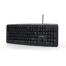 Tastiera QWERTY Spagnolo Gembird Teclado QWERTY Español con cable usb Kb-U-103-Es