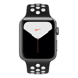 Apple Watch (Series 5) 2019 GPS 44 mm - Alluminio Grigio Siderale - Sport Nike Nero/Bianco