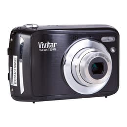 Macchina fotografica compatta ViviCam T324N - Nero + Vivitar 3X Optical Zoom Lens f/2.8-4.8