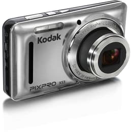 Macchina fotografica compatta Pixpro X53 - Grigio + Kodak Pixpro Aspherical Zoom Lens 28-140mm f/3.9-6.3 f/3.9-6.3