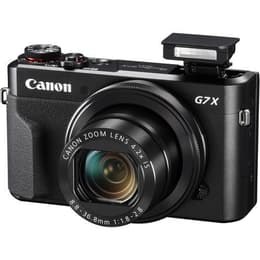 Compatta - Canon PowerShot G7 X Mark II Nero + Obiettivo Canon Zoom Lens 4.2X IS 8.8-36.8mm f/1.8 -2.8