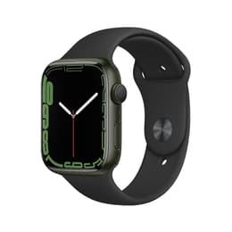 Apple Watch (Series 7) 2021 GPS + Cellular 41 mm - Alluminio Verde - Cinturino Sport Nero