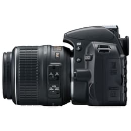 Reflex macchina fotografica Nikon D3100 - Nero + Obiettivo AF-P DX NIKKOR 18-55mm f/3.5-5.6G VR