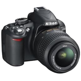 Reflex macchina fotografica Nikon D3100 - Nero + Obiettivo AF-P DX NIKKOR 18-55mm f/3.5-5.6G VR