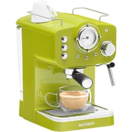Macchine Espresso Senza capsule Oursson EM1500/GA 1.25L - Verde