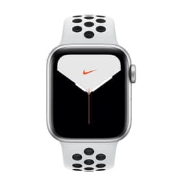 Apple Watch (Series 5) 2019 GPS + Cellular 40 mm - Alluminio Argento - Sport Nike Platino/nero
