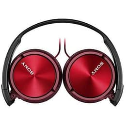 Cuffie a filo con microfono Sony MDR-ZX310R - Nero/Rosso