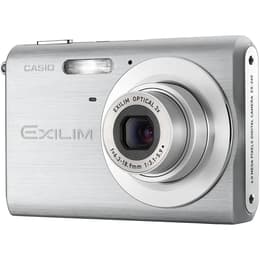 Compatto Casio Exilim Zoom EX-Z60 - Argento + Obiettivo Casio Exilim Optical 3x 38-114 mm f/3.1-5.9