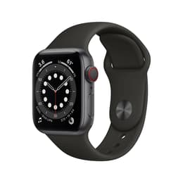 Apple Watch (Series 6) 2020 GPS + Cellular 40 mm - Alluminio Grigio Siderale - Sport loop Nero
