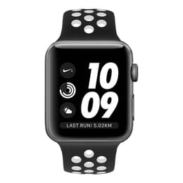 Apple Watch (Series 2) 2016 GPS 42 mm - Alluminio Grigio Siderale - Sport Nike Nero/Bianco