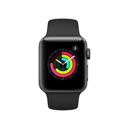 Apple Watch (Series 3) 2017 GPS 38 mm - Alluminio Grigio Siderale - Cinturino Sport Nero