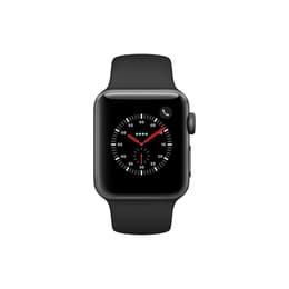 Apple Watch (Series 3) 2017 GPS 38 mm - Alluminio Grigio Siderale - Cinturino Sport Nero