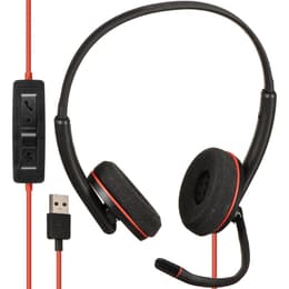 Cuffie a filo con microfono Plantronics Blackwire C3220 - Nero