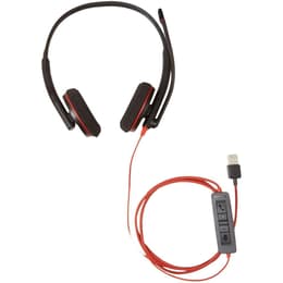 Cuffie a filo con microfono Plantronics Blackwire C3220 - Nero