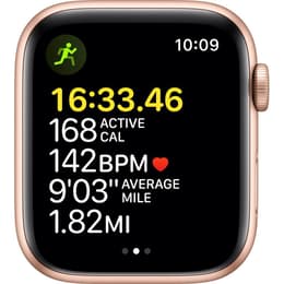 Apple Watch Series SE 1 (2020) GPS 44 mm - Alluminio Oro - Cinturino Sport Galassia
