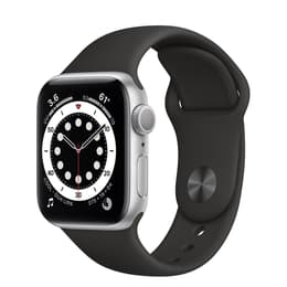 Apple Watch (Series 6) 2020 GPS + Cellular 40 mm - Alluminio Argento - Sport Nero