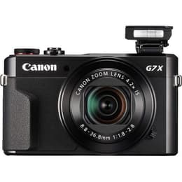 Macchina fotografica compatta Powershot G7X Mark II - Nero + Canon Zoom Lens 24-100mm f/1.8-2.8 f/1.8-2.8