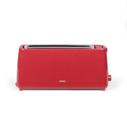 Tostapane Livoo DOD168N 1 fessure - Rosso