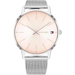 Smart Watch Tommy Hilfiger Hilfiger Classic Steel Mesh Ladies Watch - Argento