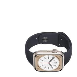 Apple Watch Series 8 (2022) GPS 45 mm - Alluminio Galassia - Cinturino Sport Nero