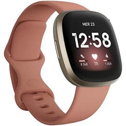 Smart Watch Cardio­frequenzimetro GPS Fitbit Versa 3 - Oro