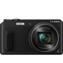 Macchina Fotografica Compatta Panasonic Lumix DMC-TZ57 Nero + Obiettivo Panasonic Lumix DC Vario 24-480 mm f/3.3-6.4