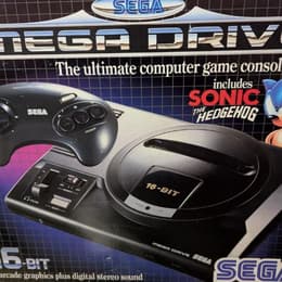 Sega Mega Drive 1601-09 - Nero