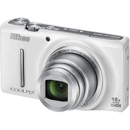 Compatta - Nikon Coolpix S9400 - Bianco + Nikon Nikkor 18X Wide Optical Zoom ED VR 25-450mm f/3.4-6.3