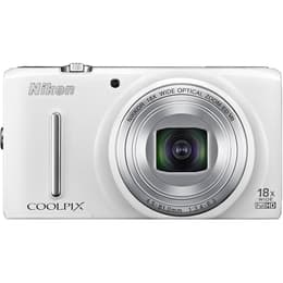 Compatta - Nikon Coolpix S9400 - Bianco + Nikon Nikkor 18X Wide Optical Zoom ED VR 25-450mm f/3.4-6.3