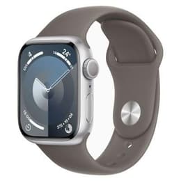Apple Watch Series 9 (2023) GPS 41 mm - Alluminio Argento - Cinturino Sport Grigio