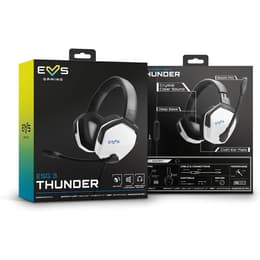 Cuffie riduzione del rumore gaming a filo con microfono Energy Sistem ESG 3 Thunder - Nero/Bianco