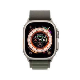 Apple Watch (Ultra) 2022 GPS + Cellular 49 mm - Titanio Grigio - Cinturino Sport Nero