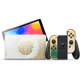 Switch OLED 64GB - Oro - Edizione limitata The Legend Of Zelda Tears Of The Kingdom + The Legend of Zelda: Tears of the Kingdom
