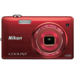 Compatto - Nikon COOLPIX S5200 - Rosso