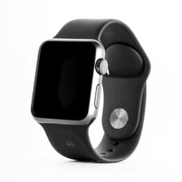 Apple Watch (Series 1) 42 mm - Alluminio Argento - Sport Nero