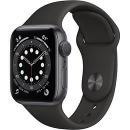 Apple Watch (Series 6) 2020 GPS 44 mm - Alluminio Grigio Siderale - Sport loop Nero