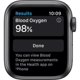 Apple Watch Series 6 (2020) GPS 44 mm - Alluminio Grigio Siderale - Cinturino Sport Nero