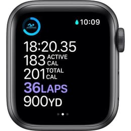 Apple Watch (Series 6) 2020 GPS 44 mm - Alluminio Grigio Siderale - Sport loop Nero