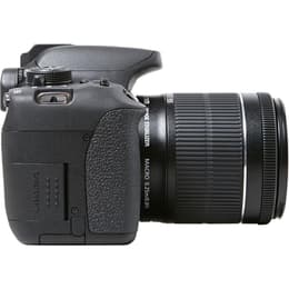 Reflex - Canon EOS 700D Noero + Obiettivo Canon EF-S 18-55mm f/3.5-5.6 III