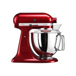 Robot da pasticceria Kitchenaid Artisan 5KSM175PS 4,8000L Rosso
