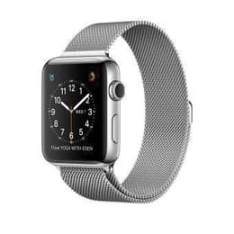 Apple Watch (Series 2) 38 mm - Alluminio Argento - Maglia milanese