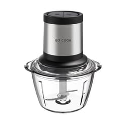 Frullatori Mixer Tesco Go Cook Food Chopper L - Argento