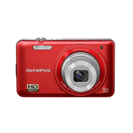 Macchina fotografica compatta Olympus VG-130 - Rosso + Obiettivo Olympus Lens 5x Wide Optical Zoom 26-130mm f/2.8-6.5