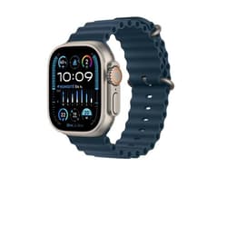 Apple Watch (Ultra) 2023 GPS + Cellular 49 mm - Titanio Grigio - Cinturino Ocean Blu