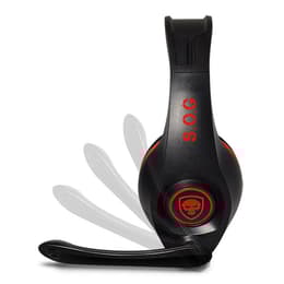 Cuffie gaming a filo con microfono Spirit Of Gamer Pro-H5 - Nero/Rosso
