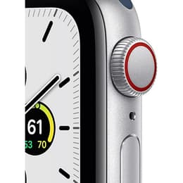 Apple Watch Series SE 2 (2022) GPS + Cellular 40 mm - Alluminio Argento - Cinturino Sport Blu
