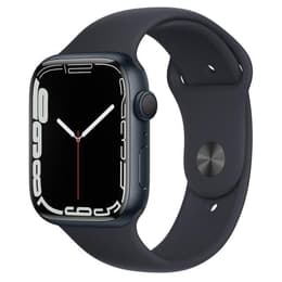 Apple Watch (Series 7) 2021 GPS 45 mm - Alluminio Nero - Cinturino Sport Nero